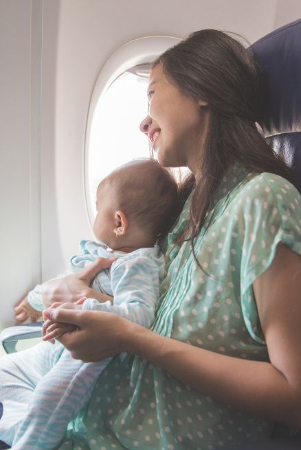 Trajet avion avec bébé Trajet avion avec bébé